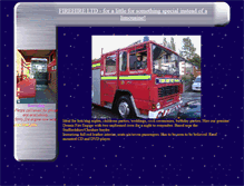 Tablet Screenshot of fire-hire.co.uk